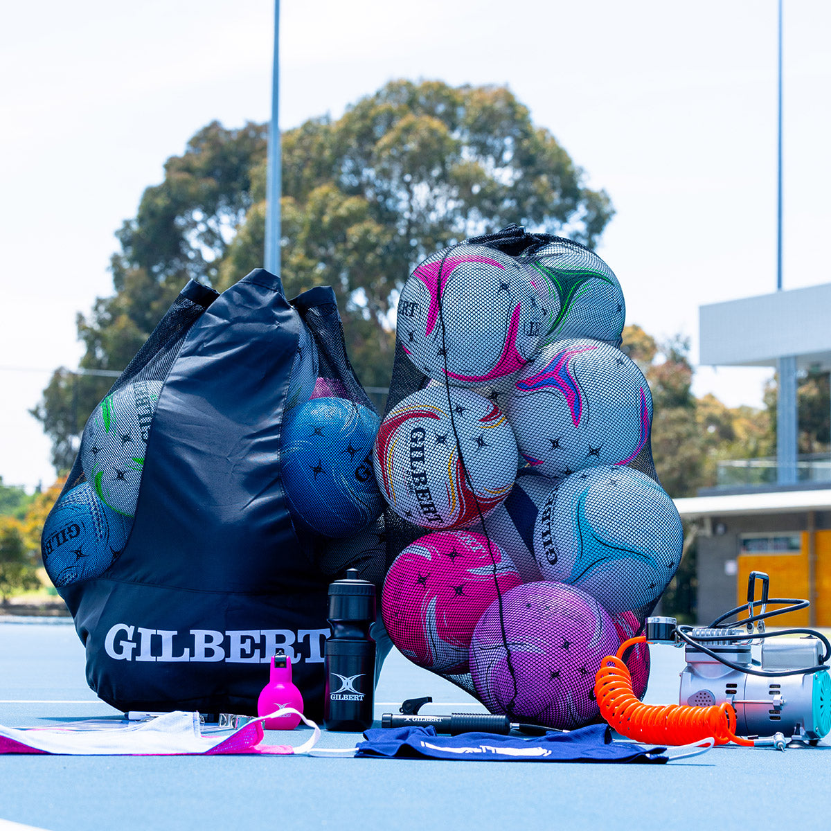 Gilbert Mini Netball Post Gilbert Netball - The Official Site