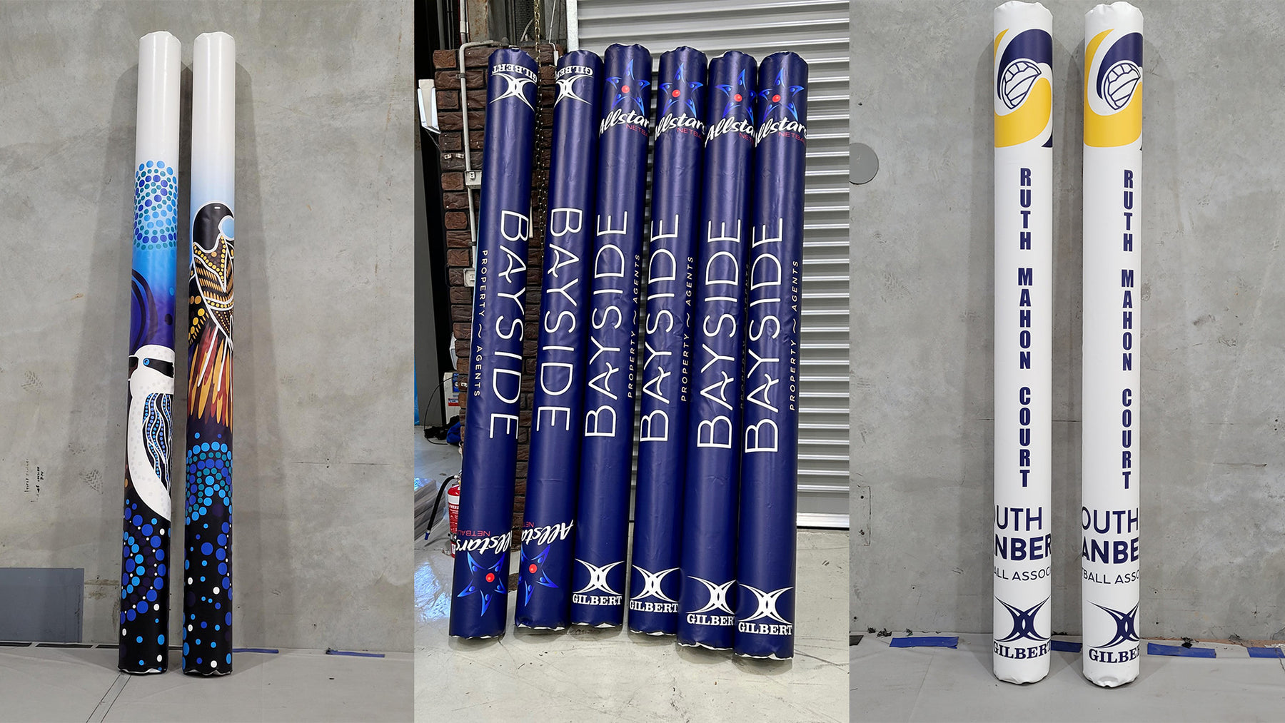 Custom Post Pads Gilbert Netball